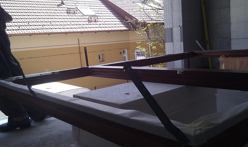 Ablak előkészítése Ablak előkészítése